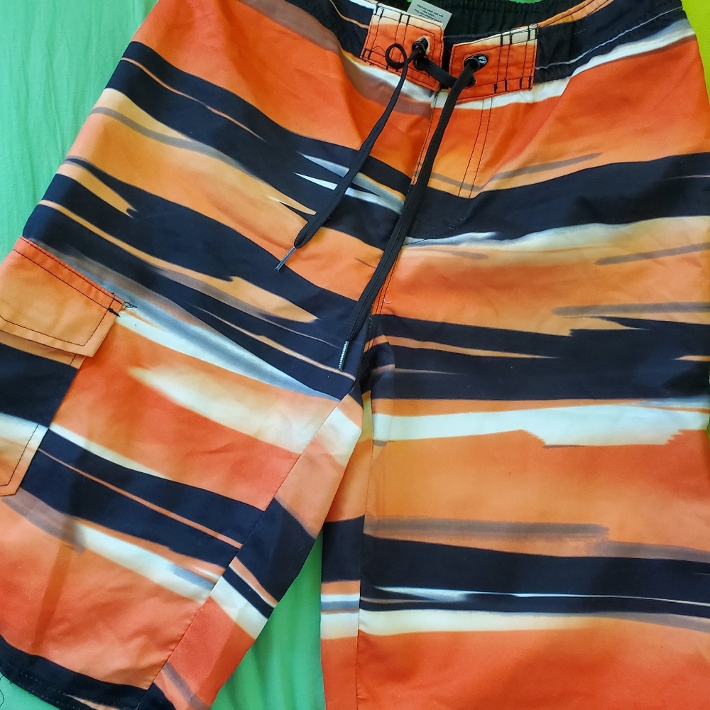 Boys swim trunks large